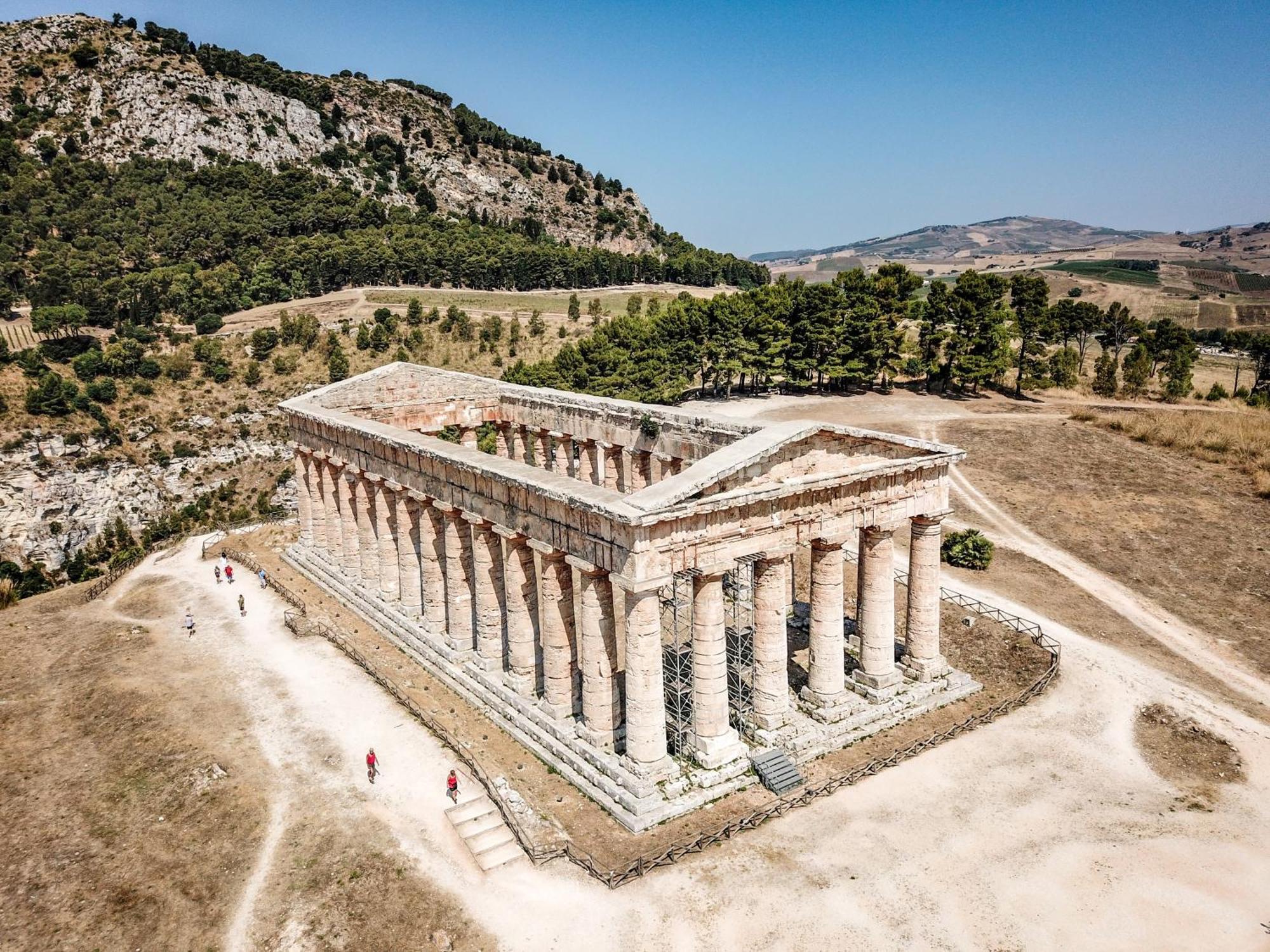 كالاتافيمي Helimos Bed&Breakfast Segesta Temple-Castellammare المظهر الخارجي الصورة